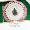 Spode Christmas Tree Peppermint Canape Plates - Set Of 4 -Spode GUEST 43007d83 f14b 429c 9430 f9aa47d3fe6d
