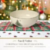 Spode Christmas Tree 5.5-Inch Fruit Salad Bowl - Versatile Earthenware Bowl For Cereal, Desserts - Dishwasher, Microwave, Freezer, Oven Safe -Spode GUEST 450c7167 aa86 401a a77e 8b1c3a930521