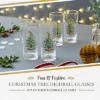Spode Christmas Tree 15oz Highball Glasses, Set Of 4 - Gold-Rimmed Elegant Holiday-Themed Glassware, Festive Holiday Drinkware For Christmas Parties -Spode GUEST 4ced6640 20a0 4cbb 9bcb ba681a1fb214