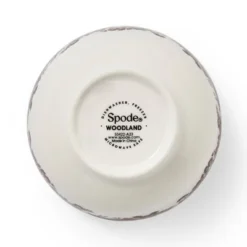Spode Heritage Collection Woodland Animal Dip Bowls - Set Of 4 Porcelain, 4 Inch Snack Or Dessert Bowls, Dishwasher And Microwave Safe