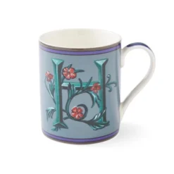 Kit Kemp By Spode 12oz Alphabet Mug, Unique Stylish Monogram, Fine China, Dishwasher Safe, Personalized Initial, Fabulous Mug With Gift Box -Spode GUEST 5726fcc6 e4d5 4053 bad7 6faaa1225480
