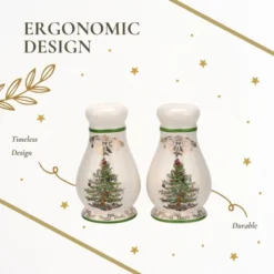 Spode Christmas Tree Gold Salt And Pepper Shaker Set, 2-Piece, Christmas Gift/Stocking Stuffer For Collectors & Holiday Enthusiasts 13 Spode Christmas Tree Gold Salt And Pepper Shaker Set, 2-Piece, Christmas Gift/Stocking Stuffer For Collectors & Holiday Enthusiasts -Spode GUEST 579506e1 360a 4441 8b3d 0143e8c1d479
