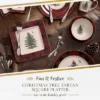 Spode Christmas Tree Tartan Square Platter - 10" - Traditional Tartan Plaid Design With Iconic Tree Motif - Microwave And Dishwasher Safe -Spode GUEST 5aca0c76 3c4c 4fcd bd0d c4b46f5247d6