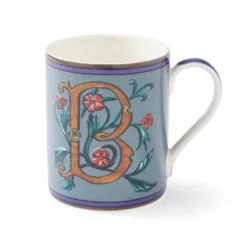 Kit Kemp By Spode 12oz Alphabet Mug, Unique Stylish Monogram, Fine China, Dishwasher Safe, Personalized Initial, Fabulous Mug With Gift Box -Spode GUEST 71f14c71 7d60 4e75 ad0a fc4311d8f9be