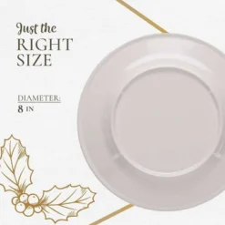 Spode Christmas Tree Melamine Salad Plate (Set Of 4) - 8 Inch Shatterproof Serving Plate - Festive Tableware, Dishwasher Safe Dinnerware -Spode GUEST 751cfcff b912 429c b6f6 c02f60f5c4c4