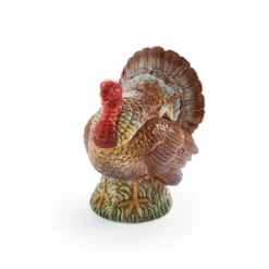 Spode 14oz Turkey-Shaped Gravy Boat With Ladle - Dolomite Thanksgiving Serveware, Large Table Centerpiece, Decorative Serving Bowl, Holiday Soup Bowl -Spode GUEST 7db7183f 15be 46d5 b630 31261fe86209