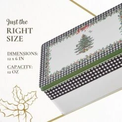 Spode Christmas Tree 5-Piece Mug & Tin Set - Fine China Mugs & Cork Coasters, Holiday Beverage Essentials, Festive Gift For Collectors -Spode GUEST 99d2d411 b9b2 44e3 99ec 230364dd5066