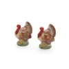 Spode Woodland Festive Turkey Salt & Pepper Shakers - Figural Thanksgiving Table Decor, Adds Holiday Flair & Functionality - 3.5" Tall, Hand Wash -Spode GUEST a8940f48 fe56 42bb 8ab6 84292ac75589