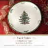Spode Christmas Tree Round Platter - 14-Inch Holiday Serving Plate - Classic Christmas Dinnerware With Green Accents - Dishwasher & Microwave Safe -Spode GUEST adad96f9 fdd3 4b85 9002 e9be71520389
