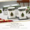 Spode Christmas Tree 5-Piece Mug & Tin Set - Fine China Mugs & Cork Coasters, Holiday Beverage Essentials, Festive Gift For Collectors 2 Spode Christmas Tree 5-Piece Mug & Tin Set - Fine China Mugs & Cork Coasters, Holiday Beverage Essentials, Festive Gift For Collectors -Spode GUEST adf16f9b c4c2 481b 997a 90acabb59e52