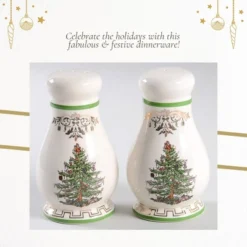 Spode Christmas Tree Gold Salt And Pepper Shaker Set, 2-Piece, Christmas Gift/Stocking Stuffer For Collectors & Holiday Enthusiasts 12 Spode Christmas Tree Gold Salt And Pepper Shaker Set, 2-Piece, Christmas Gift/Stocking Stuffer For Collectors & Holiday Enthusiasts -Spode GUEST aff30168 1c3a 4d63 8d56 4d3baec36fdb