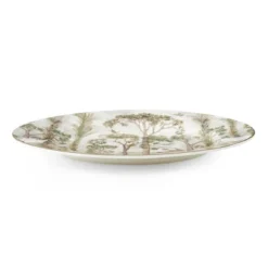 Spode Kit Kemp 14" Tall Trees Oval Serving Platter, Enchanted Forest Design, Porcelain, Dishwasher, Microwave, And Freezer Safe -Spode GUEST b3759f0b 20be 49fe 82a6 327152ddb7bc
