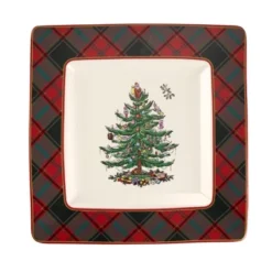 Spode Christmas Tree Tartan Square Platter - 10" - Traditional Tartan Plaid Design With Iconic Tree Motif - Microwave And Dishwasher Safe 15 Spode Christmas Tree Tartan Square Platter - 10" - Traditional Tartan Plaid Design With Iconic Tree Motif - Microwave And Dishwasher Safe -Spode GUEST b5d029d6 18e0 48a8 b6aa af247d1446c1