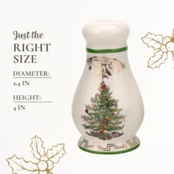 Spode Christmas Tree Gold Salt And Pepper Shaker Set, 2-Piece, Christmas Gift/Stocking Stuffer For Collectors & Holiday Enthusiasts 14 Spode Christmas Tree Gold Salt And Pepper Shaker Set, 2-Piece, Christmas Gift/Stocking Stuffer For Collectors & Holiday Enthusiasts -Spode GUEST bb15f846 efb0 4879 8a00 4467a3d025e5