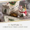Spode Christmas Tree Candy Bowl - 6.5-Inch Dolomite Bowl Holiday Decor - Christmas Candy Storage Jars With Rudolph The Reindeer Motif -Spode GUEST c1678deb 9dfa 49a8 850e 72d69fd0539e