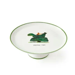 Spode Kit Kemp Doodle 10.7" Cake Stand, Keeping Trim Tagline, Fine China, Dishwasher Safe, Elegant Presentation, For Showcasing Cakes & Pastries 9 Spode Kit Kemp Doodle 10.7" Cake Stand, Keeping Trim Tagline, Fine China, Dishwasher Safe, Elegant Presentation, For Showcasing Cakes & Pastries -Spode GUEST c80d0b44 bb54 4b43 9489 549b8c27803d