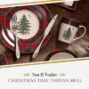 Spode Christmas Tree Tartan Mug - 14 Ounce Festive Holiday Coffee Cup - Porcelain, Tartan Design, Dishwasher & Microwave Safe Holiday Drinkware -Spode GUEST cb084f3c fa14 4fd9 9fb4 51f68e3fd062