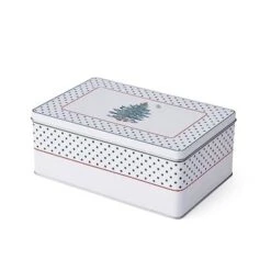 Spode Christmas Tree Polka Dot Mug & Coaster Set With Tin Box (5-Piece Set) - Porcelain Mugs And Cork-Backed Coasters - Dishwasher & Microwave Safe -Spode GUEST cf06bc95 3cb6 4bdb a107 149b2ac518db