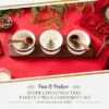 Spode Christmas Tree Condiment Set - 7 Piece Holiday Serveware Set - Ceramic Dip Bowls, Spoons, Serving Tray Included - Tartan Plaid -Spode GUEST cf8e0d90 2f09 49d1 9bd5 1d533f894c3f