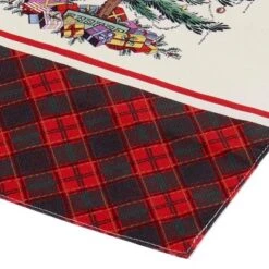 SpodeĀ® Christmas Tree Tartan 72" Runner