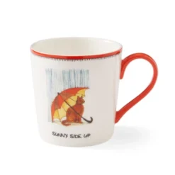 Spode Kit Kemp 12oz Doodle Mug, Sunny Side Up- Unique Doodle Pattern, Fine China, Dishwasher Safe, For Coffee And Tea, Ideal Celebration Gift -Spode GUEST dd9a382c e46e 41c7 bbec cfae602b142b