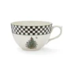 Spode Jumbo Christmas Mug - 20 Oz Porcelain Oversized Cup With Handle Featuring Holiday Tree Motif, Microwave & Dishwasher Safe -Spode GUEST de7cf25d 64a9 4eff 9b8e 2d95005bfc6a
