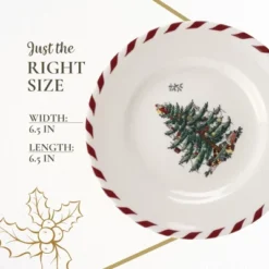 Spode Christmas Tree Peppermint Canape Plates - Set Of 4 13 Spode Christmas Tree Peppermint Canape Plates - Set Of 4 -Spode GUEST ecbeb64d c07f 4dd3 9a26 b9d824ef92eb