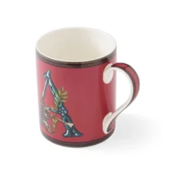 Kit Kemp By Spode 12oz Alphabet Mug, Unique Stylish Monogram, Fine China, Dishwasher Safe, Personalized Initial, Fabulous Mug With Gift Box -Spode GUEST fa300fdb 1028 471a 9a1b 1f63cf02d4bf