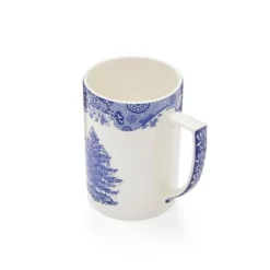 Spode Blue Italian Christmas Mug, 12oz - Elegant Holiday Drinkware With Iconic Christmas Tree Motif, Dishwasher & Microwave Safe Festive Mug -Spode GUEST fc03c50c 128d 4980 832e d4ddb8f35b6b