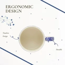 Spode Blue Italian 9oz Porcelain Mug, Set Of 4 - Compact Hot Beverage Cups With Ornamental Scenic Pattern - Elegant Ceramic Drinkware 14 Spode Blue Italian 9oz Porcelain Mug, Set Of 4 - Compact Hot Beverage Cups With Ornamental Scenic Pattern - Elegant Ceramic Drinkware -Spode GUEST fecd1755 e13f 41b0 9d22 5951f7c6ca83