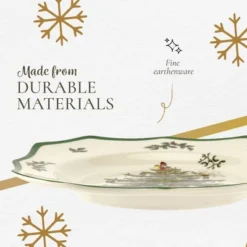 Spode Christmas Tree Scalloped Dinner Plate -Spode GUEST ffa43497 9675 48e8 9b16 949dd6f388ff